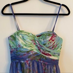 Aidan Mattox sweetheart neck gown